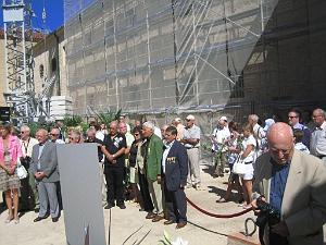 commemoration du MASSACRE du 5 juillet 1962  au mur des disparus 020